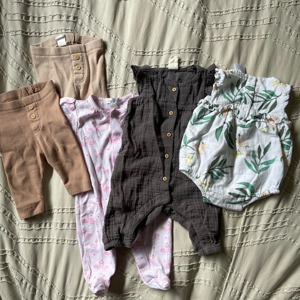 Newborn baby girl bundle 0-3M